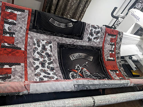 2022 Nate Motorcycle Quilt